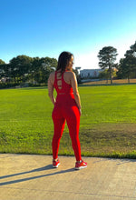Load image into Gallery viewer, Ruby Red Workout Leggings for Women